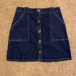 Banana republic denim skirt